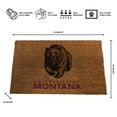 thumbnail image 3 of Logo Brands Montana Grizzlies Doormat, 3 of 5