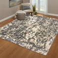 thumbnail image 1 of Lenox Shag Rug in Bryce Beige/Gray, Assorted Sizes, 1 of 6
