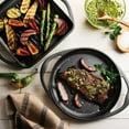 thumbnail image 1 of Tramontina Pre-Seasoned Cast Iron Grill and Griddle Set, 2-Pack, 1 of 7