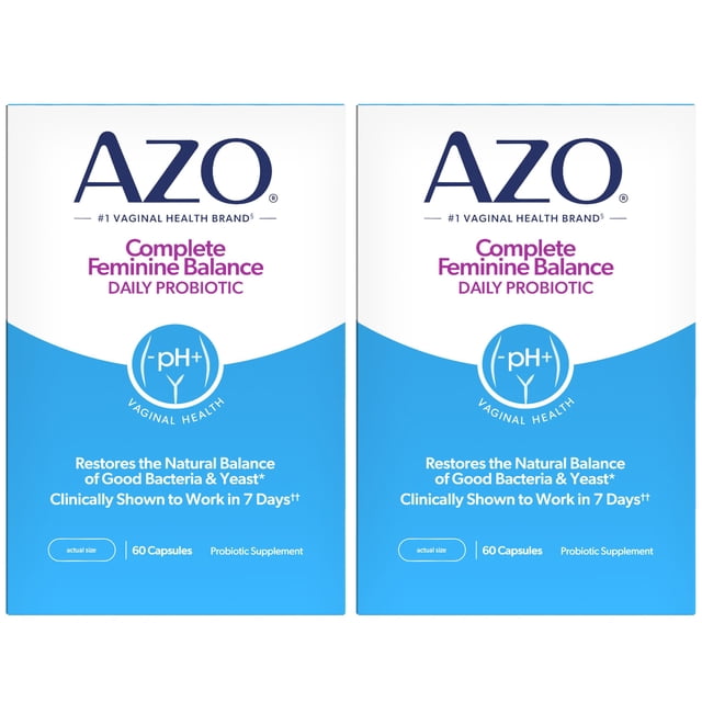 AZO Complete Feminine Balance (60ct, 2 pk.)