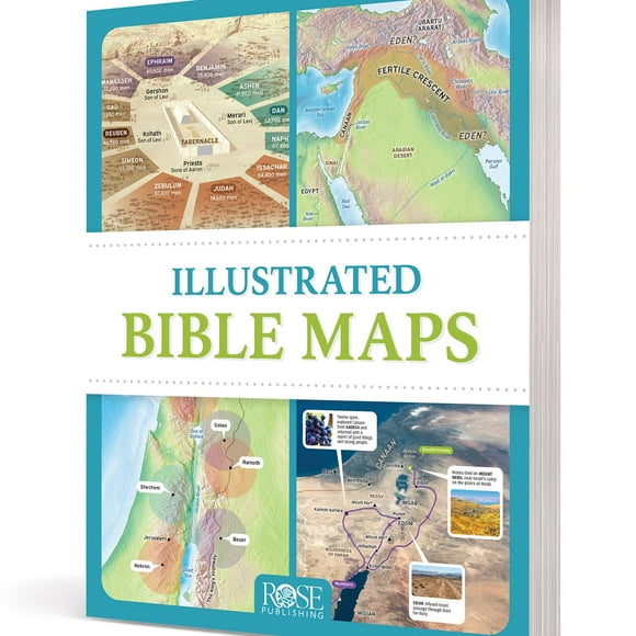 Illustrated Bible Maps, Paperback