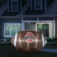thumbnail image 3 of Logo Brands Ohio State Buckeyes Pre-Lit 10'x6' Inflatable Football, 3 of 6