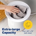 thumbnail image 2 of Live Fine Towel Warmer, Large Bucket Style Towel Heater with LED Display, Adjustable Timer, & More!, 2 of 7