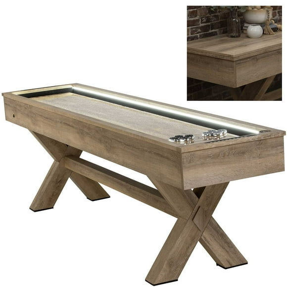 American Legend Westbrook LED Shuffleboard with Buffet Top