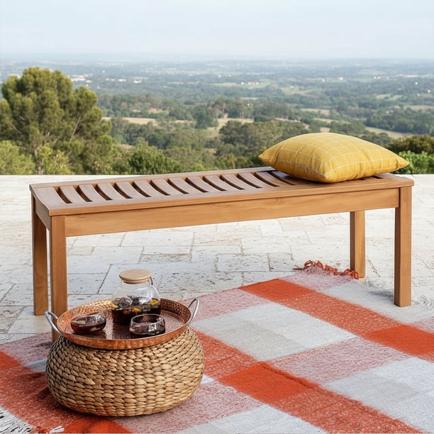 Cambridge Casual Sonoma Teak Outdoor Dining Patio Set, 3pc