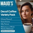 thumbnail image 4 of Maud's Decaf Gourmet Coffee Pods, Variety Pack, 72 ct., 4 of 9