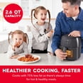 thumbnail image 3 of Dash Tasti-Crisp Infrared Digital 2.6QT Air Fryer, 3 of 10
