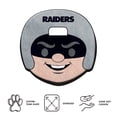 thumbnail image 4 of Logo Brands Las Vegas Raiders Puff Pillow, 4 of 5