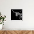 thumbnail image 3 of A Cow Square Rustic Farmhouse Canvas Print by Oliver Gal Prints, 3 of 4