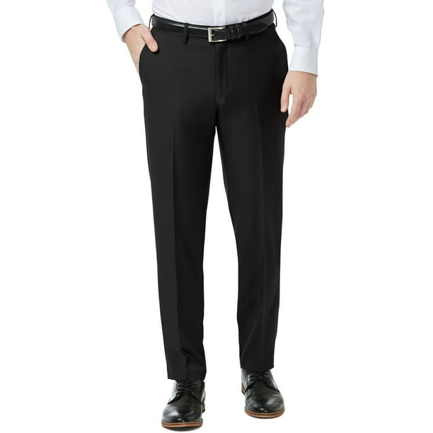slim fit dress slacks Haggar Premium Stretch Dress Pants in Red main image 0