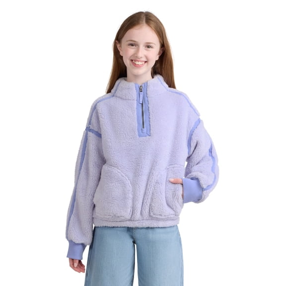 Hurley Girls Quarter Zip Pullover