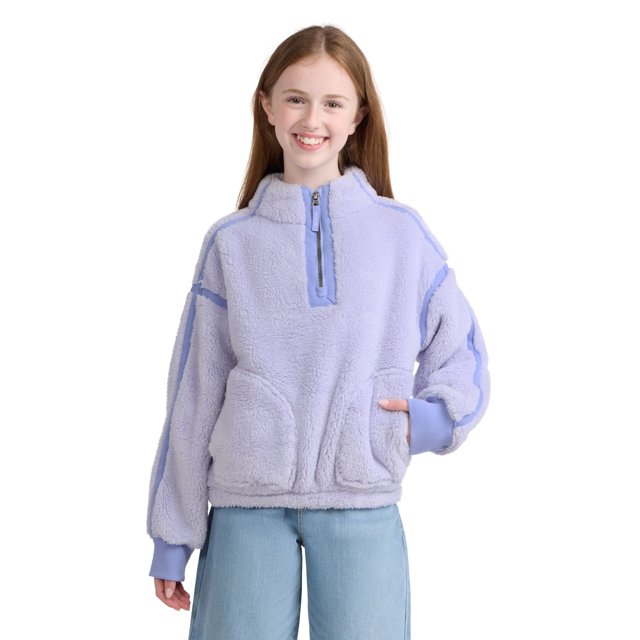Hurley Girls Quarter Zip Pullover