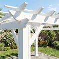 thumbnail image 4 of Range Steel Pergola with Trellis Roof & PowerPort, 4 of 13