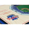 thumbnail image 4 of YouTheFan MLB 5-Layer Stadium View 3D Wall Art, Assorted Teams, 4 of 5