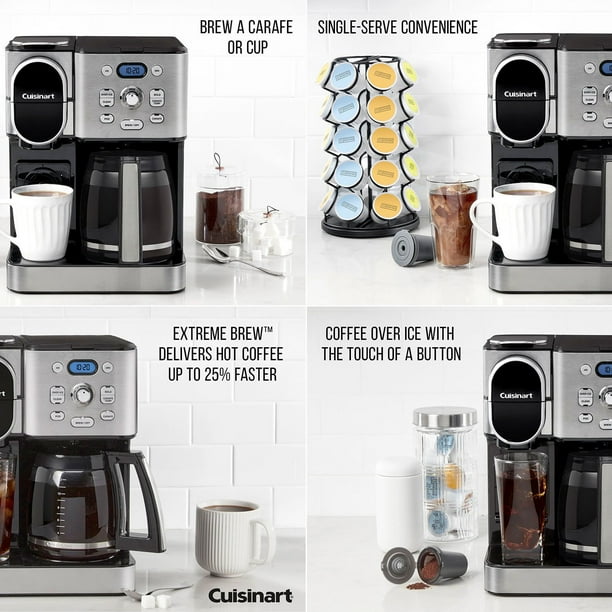 Cuisinart 2-in-1 Coffeemaker, 12 Cup Capacity, Single Serve, Hot or Iced -  Samsclub.com