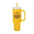 thumbnail image 1 of Logo Brands Wyoming Cowboys Stainless Steel Leakproof Tumbler, 1 of 6