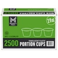thumbnail image 1 of Member's Mark Translucent Portion Cups 2 fl. oz., 2500 ct., 1 of 7