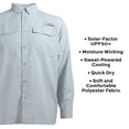 thumbnail image 2 of Habit Men's Long Sleeve 50+ UPF Fishing Shirt, 2 of 9