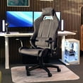thumbnail image 2 of Arozzi Torretta Supersoft Fabric Gaming Chair, Pure Black, 2 of 7