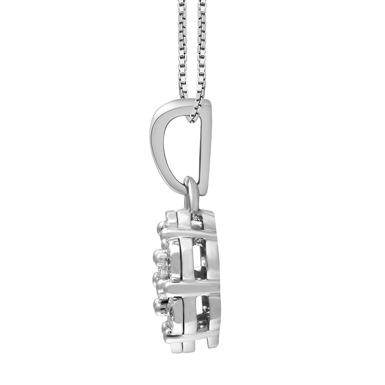 0.50 CT. T.W. Diamond Pendant & Earring Set in 14K Gold - Samsclub.com