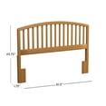 thumbnail image 3 of HH2 Home Carolina Wood Headboard with Metal Bed Frame, 3 of 9