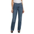 thumbnail image 1 of Express Women's Embellished Straight Leg Jean, 1 of 8