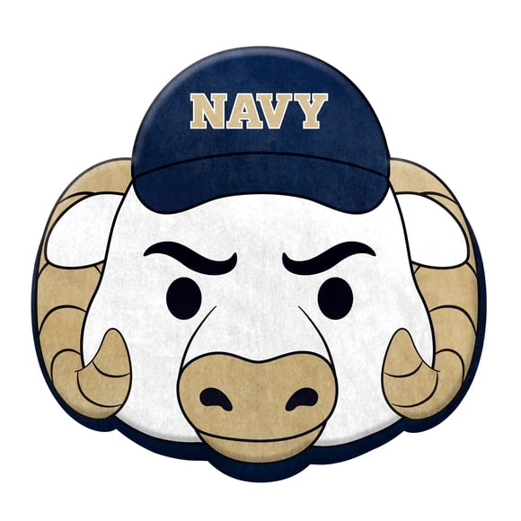 Logo Brands Naval Academy Puff Pillow