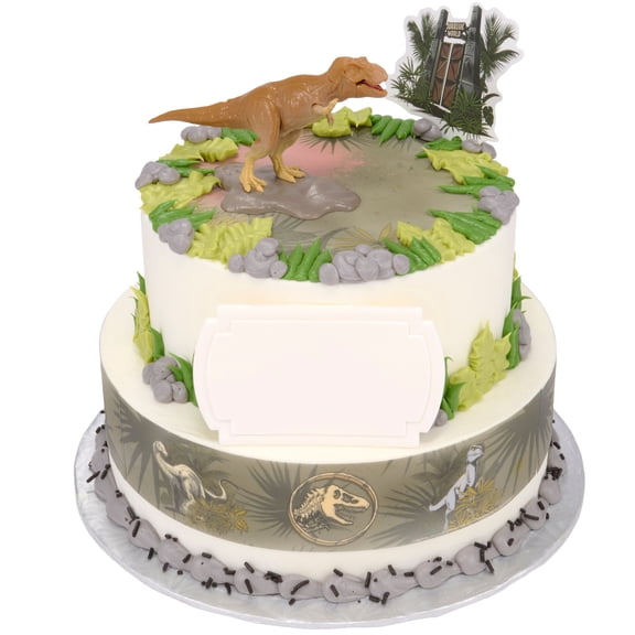 Jurassic World Two-Tier Cake