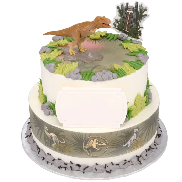 Jurassic World Two-Tier Cake
