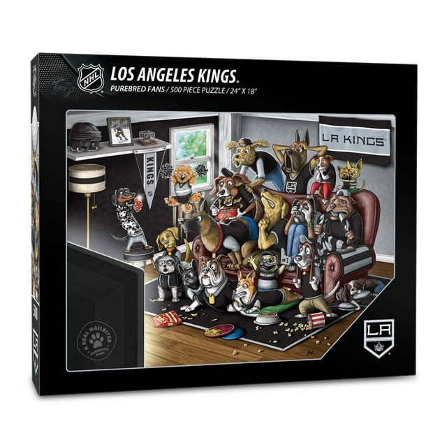 YouTheFan NHL Purebred Fans 500pc Puzzle, Assorted Teams