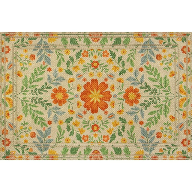 Apache Mills Decorative Sparkle Indoor/Outdoor Doormat, 2' x 3'