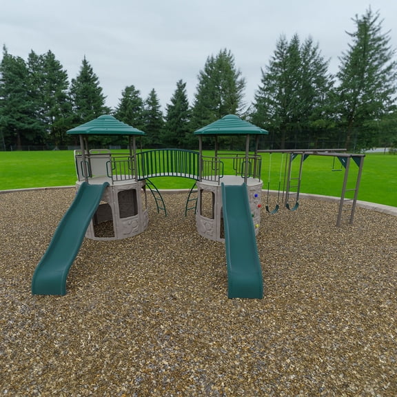 Lifetime Double Adventure Tower with Monkey Bars