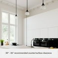 thumbnail image 6 of Hunter Cypress Grove with Clear Holophane Glass 1 Light Pendant Ceiling Light Fixture, 6 of 8