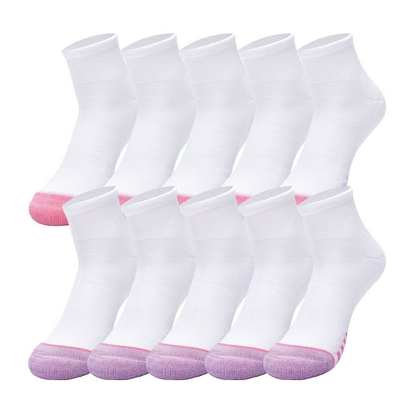 Member's Mark Girls 10-Pack Quarter Sock