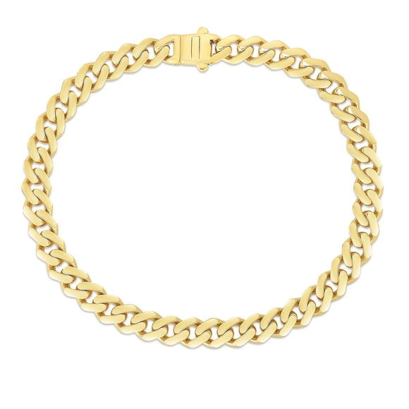 Miami Cuban Chain Bracelet in 14K Gold
