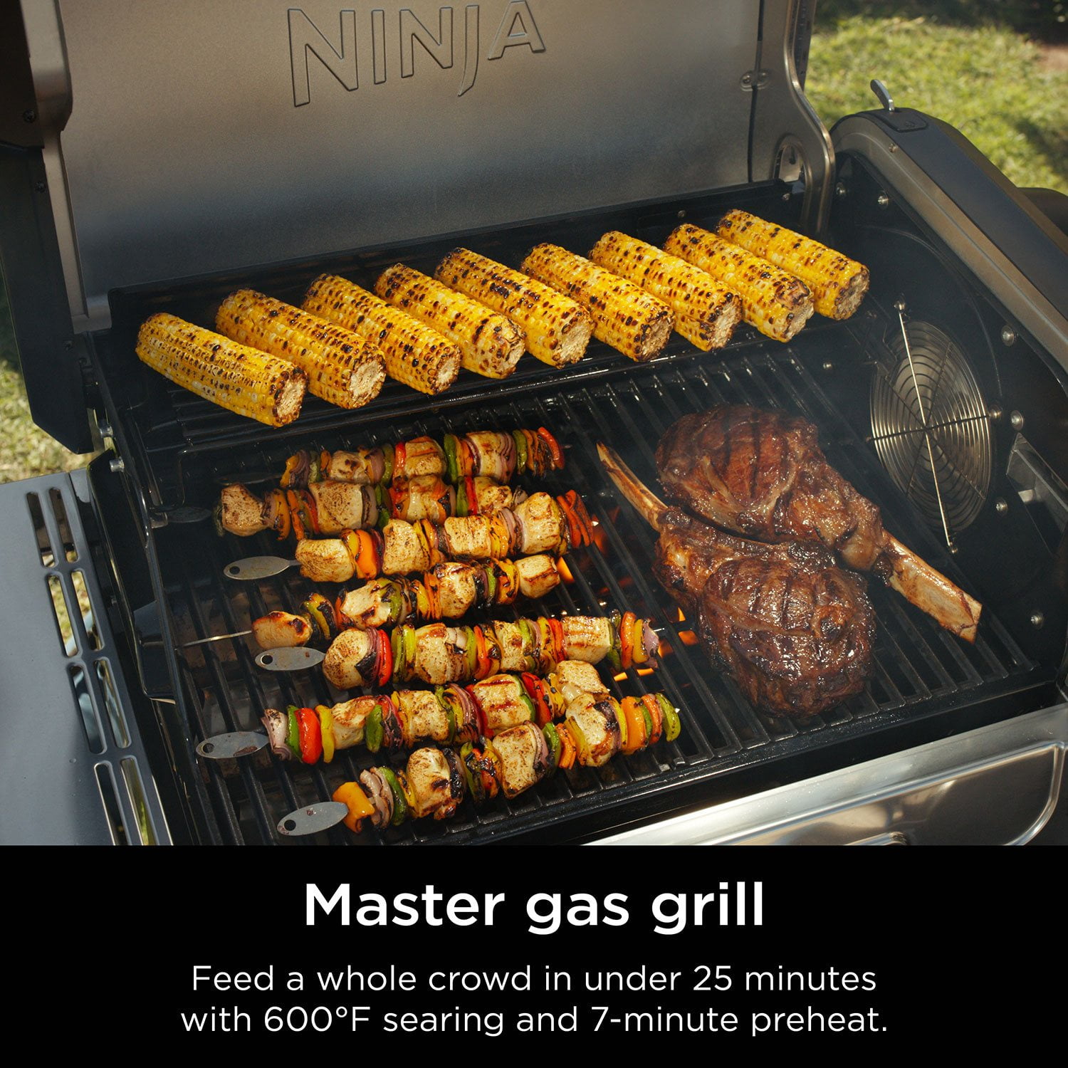 Ninja FlexFlame Grill & Smoker - Thumbnail 5