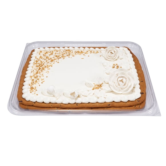 Graceful Radiance Half Sheet Cookie Cake