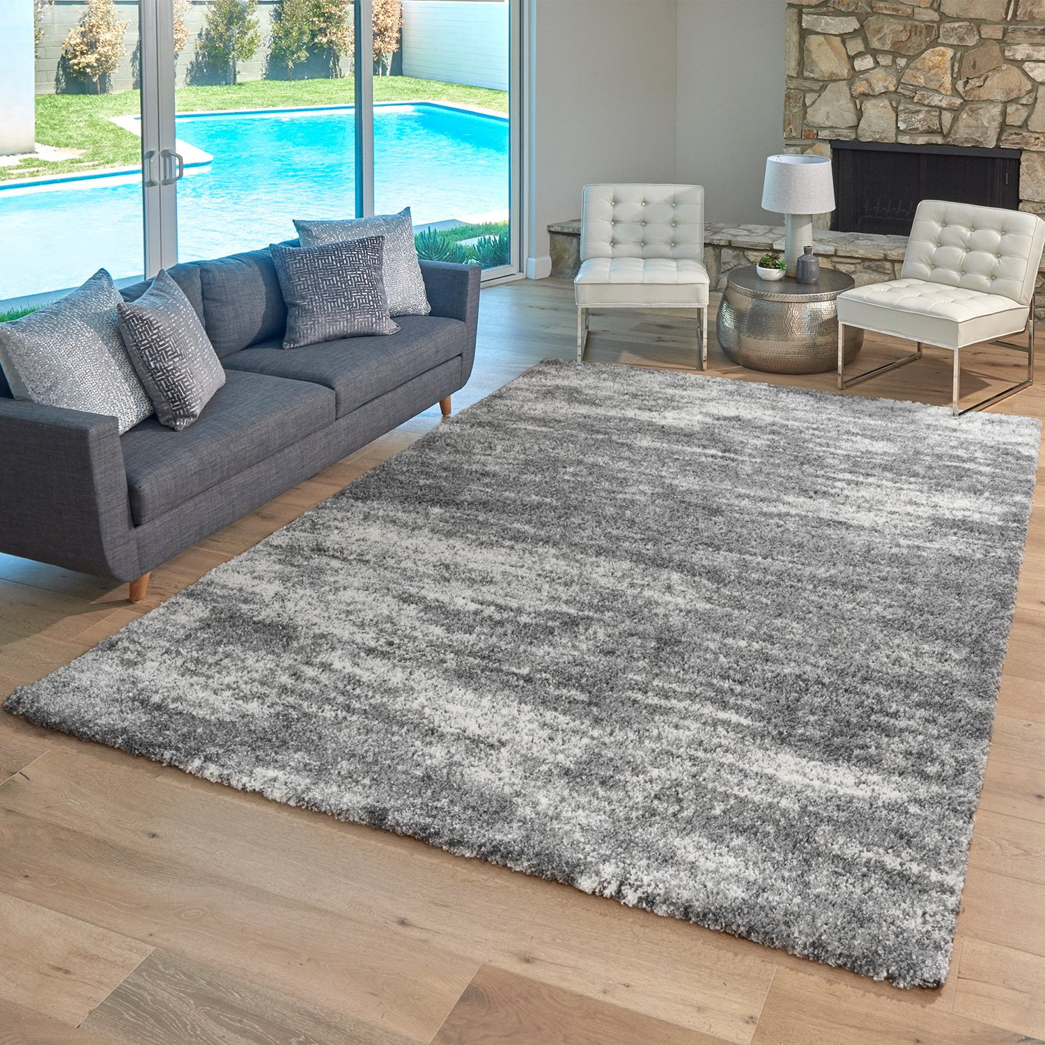 Drexel Lenox Shag Area Rug, Assorted Designs and Sizes - Samsclub.com