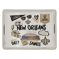 thumbnail image 1 of New Orleans Saints Ceramic Serving Tray, 1 of 4