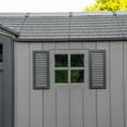 thumbnail image 5 of Lifetime 20' x 8' Dual Entry Outdoor Storage Shed, Gray, 5 of 12