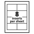 thumbnail image 3 of Avery Pin-Style Badge Holder with Laser/Inkjet Insert, Top Load, 3.5 x 2.25, White, 100/Box, 3 of 4