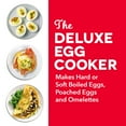 thumbnail image 5 of Dash Deluxe 12-Egg Cooker and Steamer, Choose Color, 5 of 6