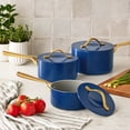 thumbnail image 2 of Member's Mark 6-Piece Modern Nonstick Saucepan Set, 2 of 5
