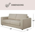 thumbnail image 4 of Elliot Stain-Resistant Fabric Sofa, Assorted Colors, 4 of 11