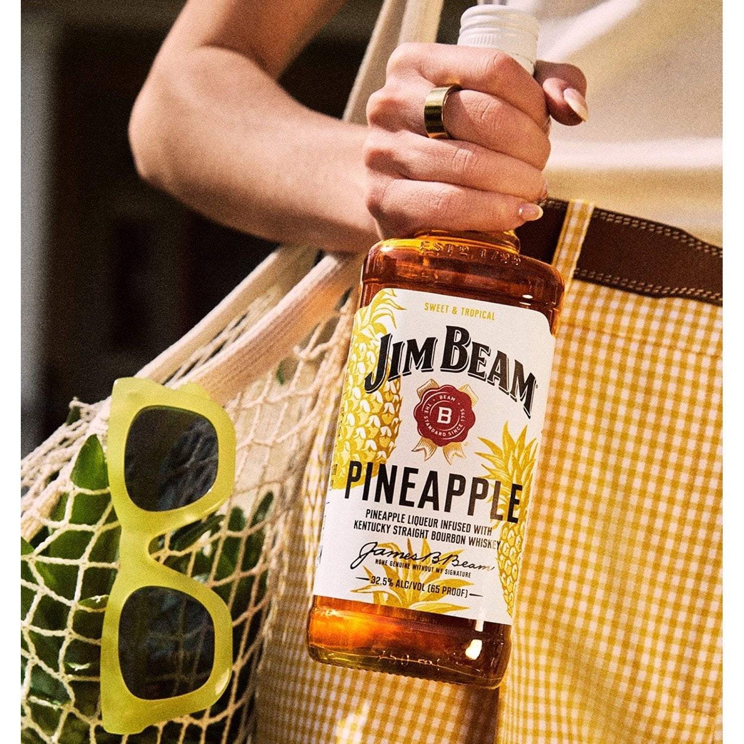 Jim Beam Pineapple Bourbon Whiskey, 750 ml - Samsclub.com