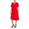 thumbnail image 2 of Draper James Women's Wrap Midi Dress, 2 of 6