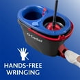 thumbnail image 5 of O-Cedar EasyWring RinseClean Microfiber Spin Mop with 2 Extra Refills, 5 of 11