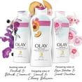 thumbnail image 3 of Olay Fresh Outlast Body Wash with Vitamin B3 Complex, 23.6 fl. oz., 3 pk., 3 of 11
