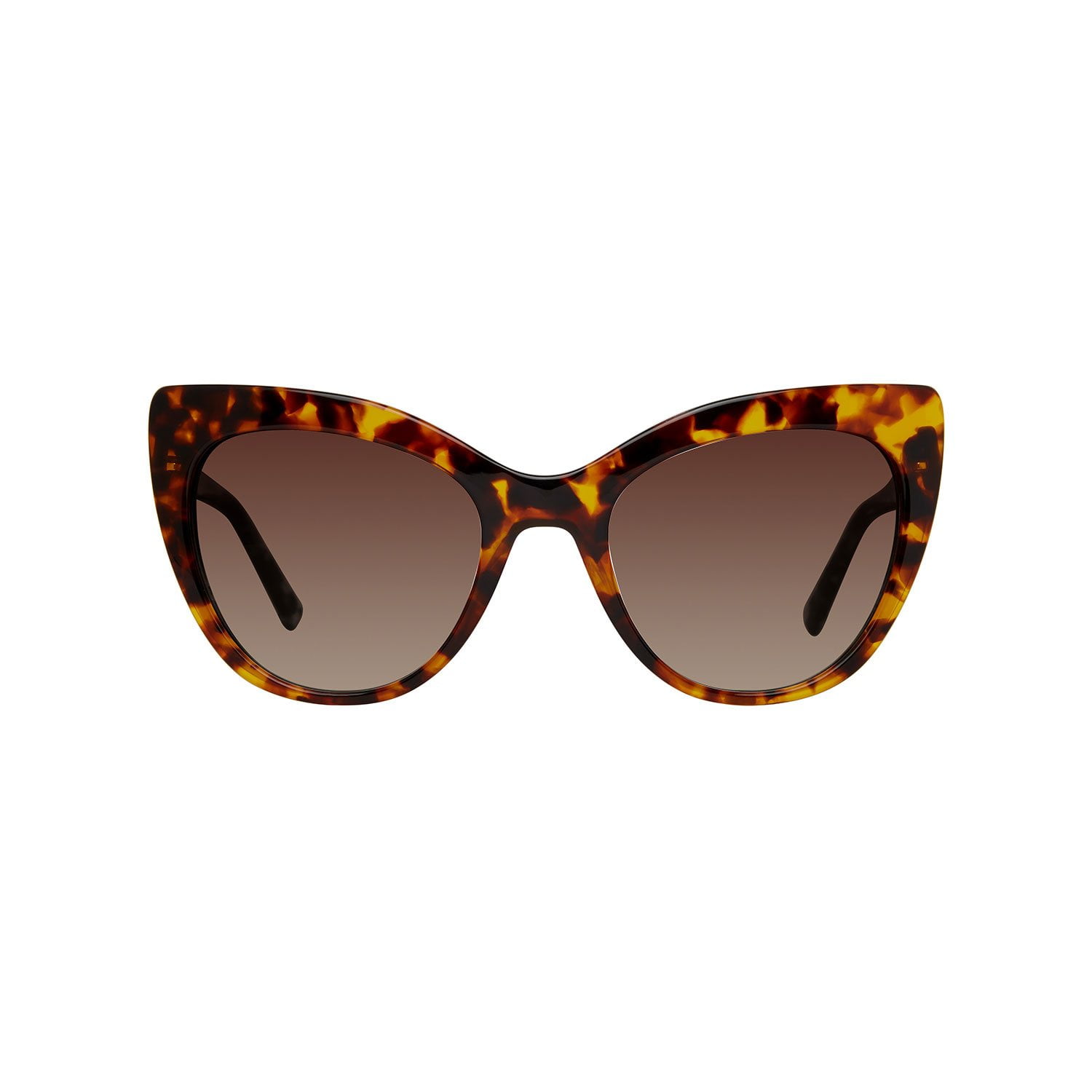 Christian Siriano Rowena Cat Eye Oversized Plastic Sunglasses - Main Image