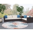 thumbnail image 3 of Safavieh Bahama Indoor/Outdoor Round Rug Collection, 6' 7", 3 of 3
